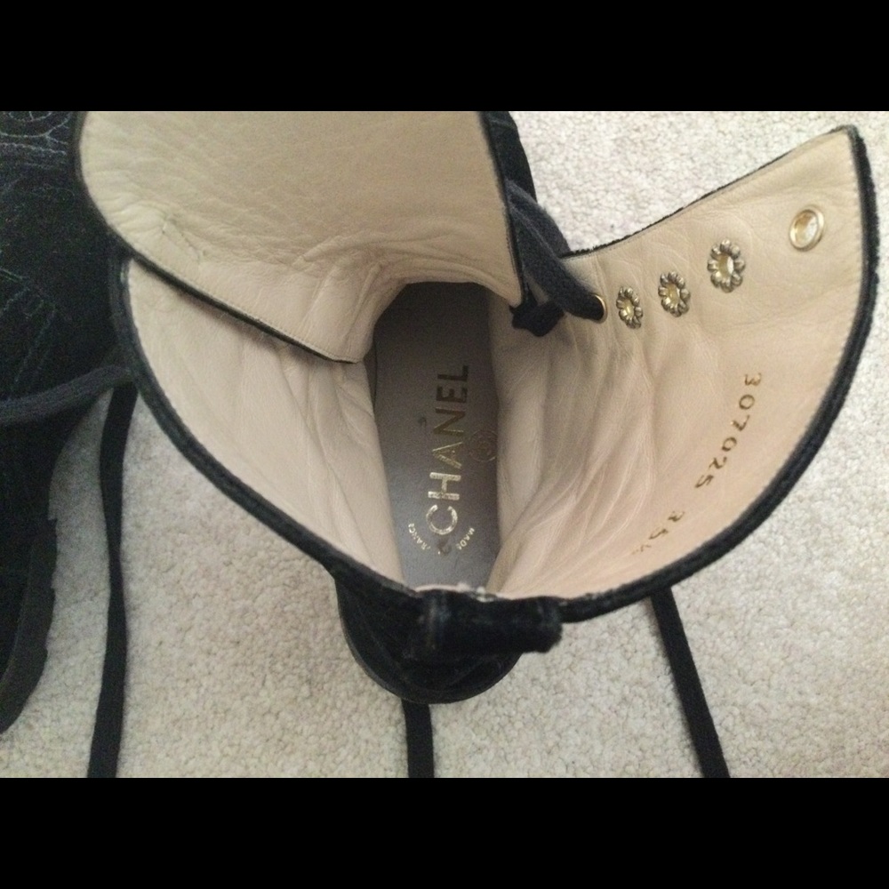 Channel Biker Boots - Picture 5 of 7